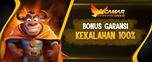 Garansi Kekalahan 100% Cashback promotion